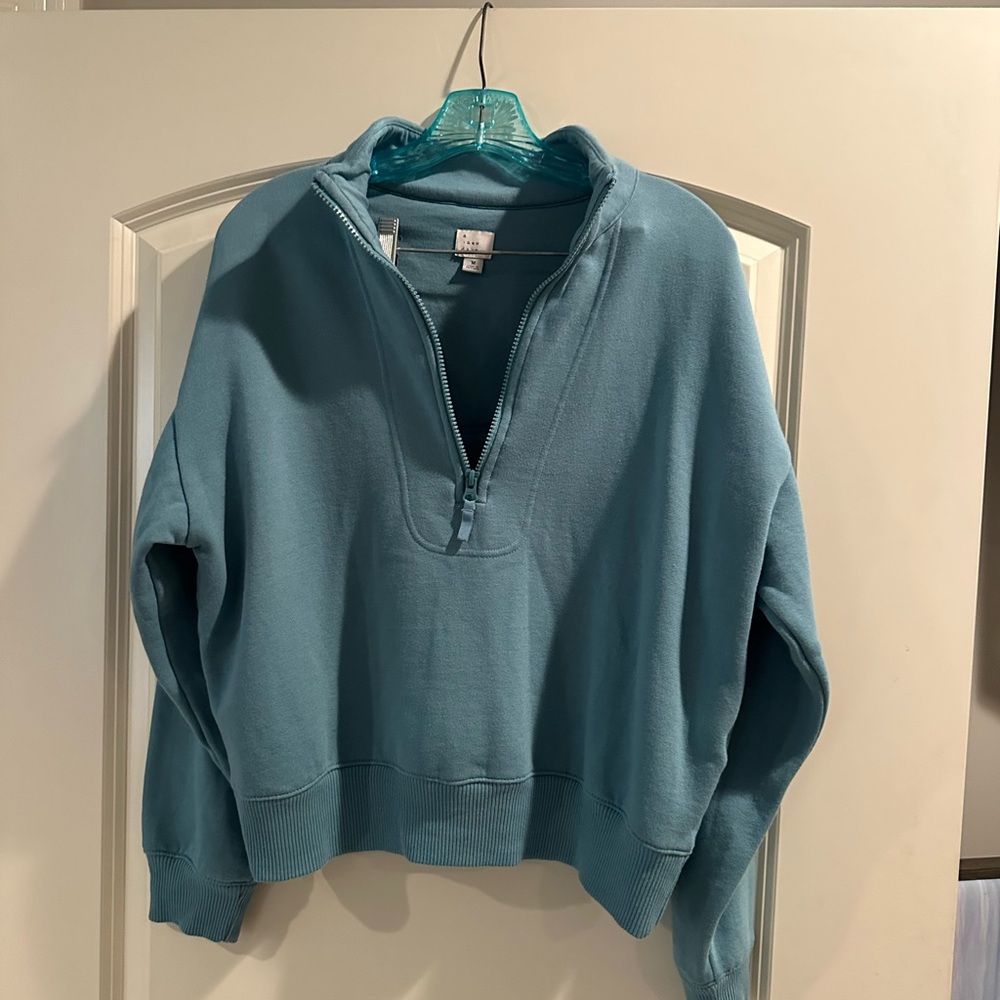A New Day Teal Sweatshirt